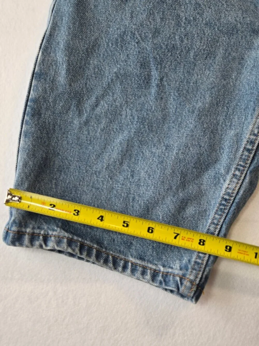 Levi's 405 Men's Denim Shorts W30 Light Wash Cotton 5 Pocket Zip  Mens 30 W (B5)